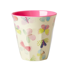 Rice Dk Colourful Butterfly Print Melamine Cup